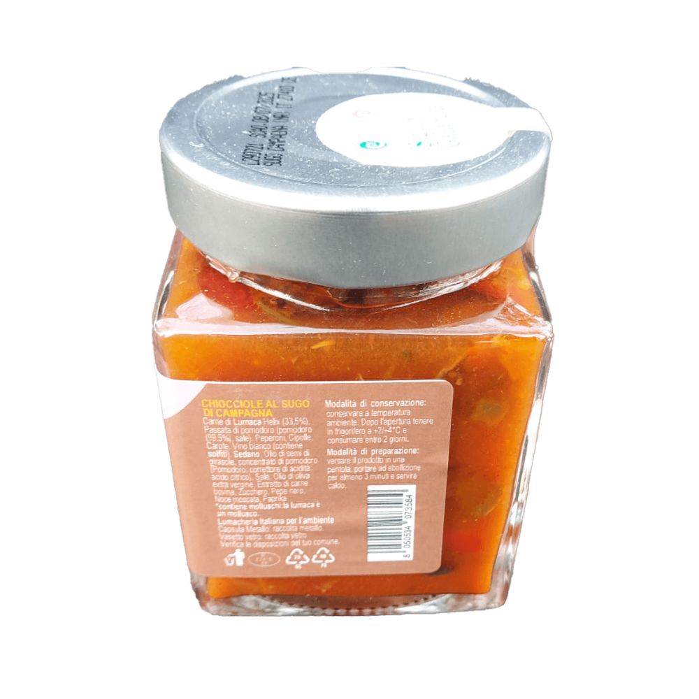 CHIOCCIOLE AL SUGO DI CAMPAGNA - immagine 2
